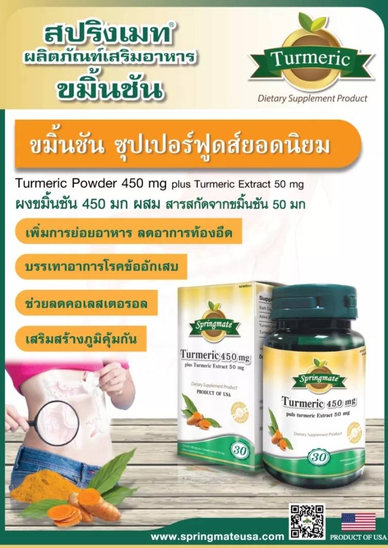 Tumeric Springmate หน้าแรก