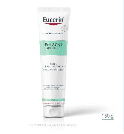 EUCERIN PRO ACNE SOLUTION SOFT CLEANSING FOAM 150ML