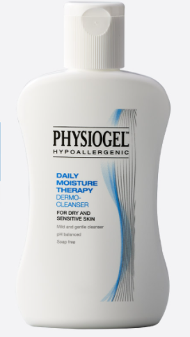 PHYSIOGEL DAILY MOISTURE THERAPY DERMO-CLEANSER 50ML สีฟ้า