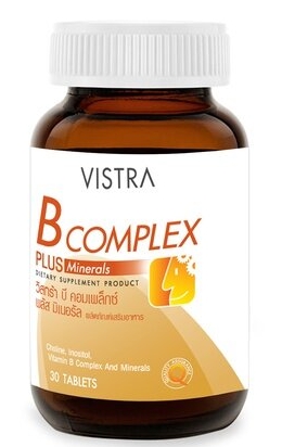 VISTRA B-COMPLEX PLUS MINERALS 30'S