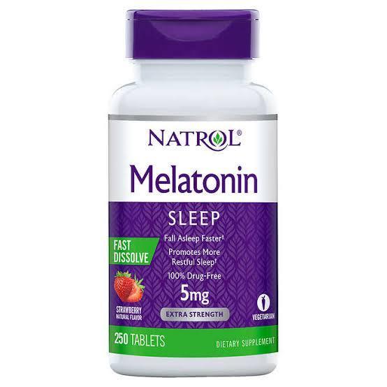 NATROL MELATONIN SLEEP EXTRA STRENGTH 5 MG.