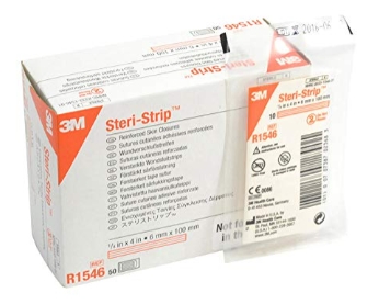3M STERI-STRIP REINFORCED SKIN CLOSURES 1/4 *4 นิ้ว 50'PCS